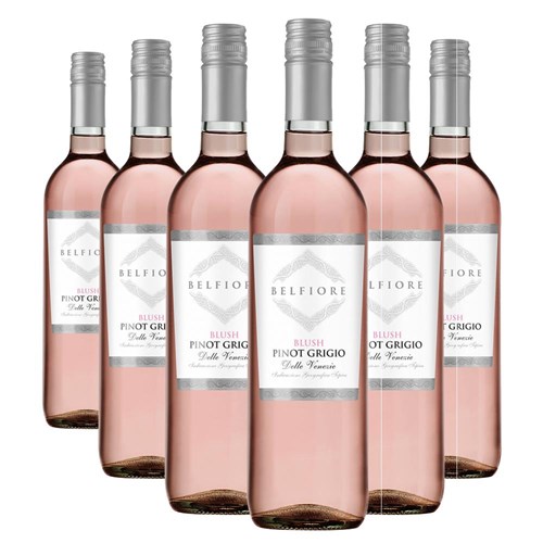 Case of 6 Belfiore Pinot Grigio Blush Rose Wine